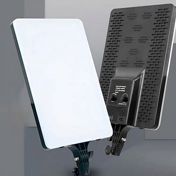 RL-19 inch LED Video Light With Professional Remote Control Dimmable Panel Lighting Photo Studio Live Photography fill lamp