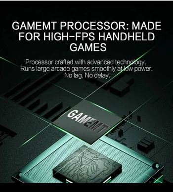 Game M19 GP Pro Advanced GAMEMT Processor Handheld Console 5" HD Screen 5000mAh Battery Ergonomic Design Precise Control Comfortable Grip