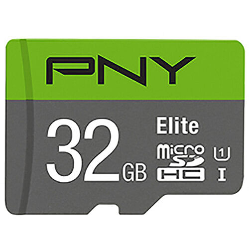 Pny Memory Card Elite (5 Pack) With Adapter 100MB/S 32GB