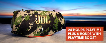 JBL Xtreme 4 Portable waterproof speaker with AURA CAST (connect multiple Speaker) massive JBL Pro Sound and convenient shoulder strap - Black