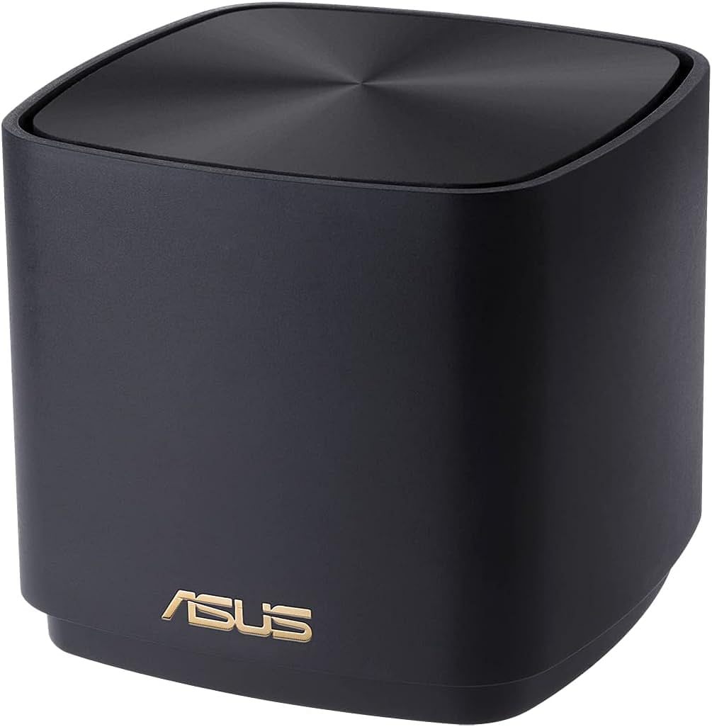 Asus Xd4 Zenwifi Ax1800 Mini Dual Band Mesh Wifi 6 System Pack Of 1 1 Unidad - Black