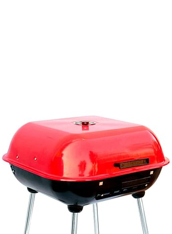 18" Square Barbecue Grill - Portable Outdoor Cooking