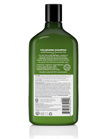 Avalon Organics Shampoo Volumizing Rosemary