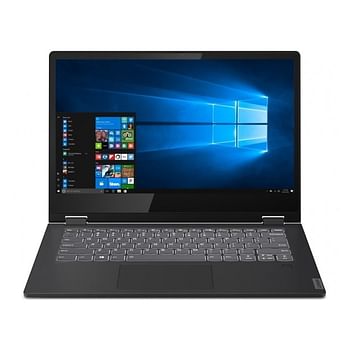 Lenovo IdeaPad C340 14API 2 in 1 laptop 14 inch 2 in 1 FHD Touch X360 display - AMD Ryzen 5 3500U With Radeon Vega Mobile Gfx 2.10GHz Processor - 8GB Ram - 256 GB SSD- AMD Radeon Vega 8 Graphics - FInger Print Security - Backlit English Keyboard - Arabic