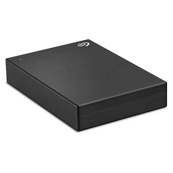 Seagate 5TB One Touch Portable SSD With Rescue Data Recovery Service Black