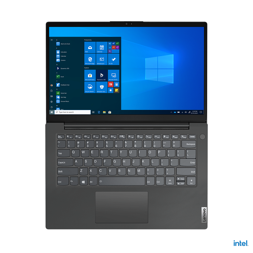 Lenovo V14 G2 14 Inches HD Display intel Core i3 1115G4 11th Generation Windows 11 256GB SSD - 8GB RAM - Black