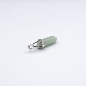 Himalayan Natural  Green Aventurine  Crystal Pendant Gemstone for Men & Women