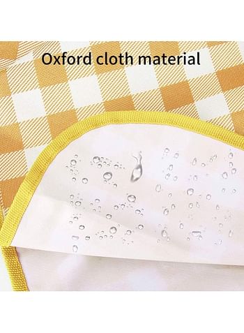 Oxford Cloth Outdoor Picnic Mat Foldable Backpack Design Moisture-proof Garden Lawn Mat Beach Mat Tent Mat Camping Supplies (2M x 2M)