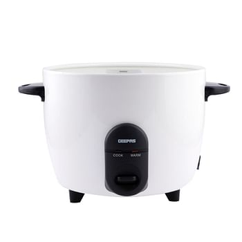 Geepas GRC35011 1.5L Automatic Rice Cooker 500W - Steam Vent Lid & Simple One Touch Operation Make Rice Steam Healthy Food & Vegetables