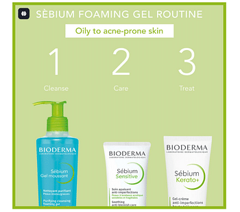 Bioderma Sebium Moussant Gel 400ml