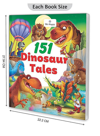 151 Dinosaur Tales Story Book Fun and Educational Learning Toy