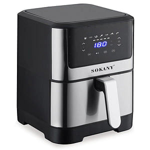 Sokany Air Fryer 7 Liter 1800 Watt  SK-ZG-8040 - Black