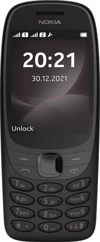 Nokia 6310 - Dual SIM, Camera, microSD-Slot, Bluetooth, S30+, 2.8", FM radio, 1150mAh