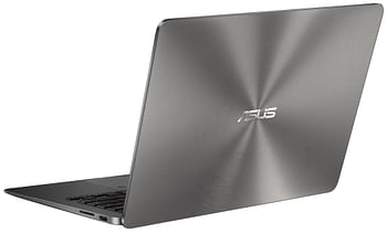 Asus ZenBook 14 UX430U- Intel Core i7-8550U Processor - 14 inch FHD (1920 x 1080) Nano Edge  Display - 16GB Ram - 512GB M.2 NVMe - Intel UHD Graphics 620 - English Backlit Keyboard - Finger Print - Win 11 Home - Slate Gray