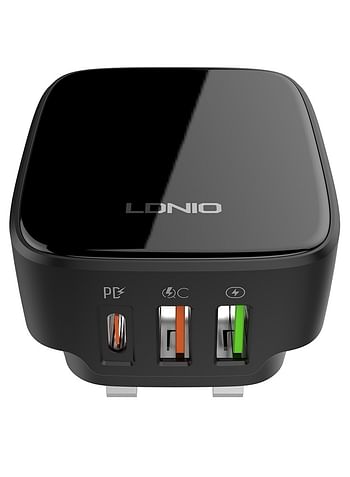 LDNIO 33W Super-Fast Charging Dual USB-A & PD Charger