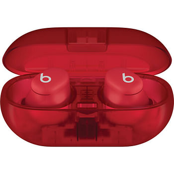 Beats Solo Buds True Wireless Earphone (MUW03LL/A) Transparent Red