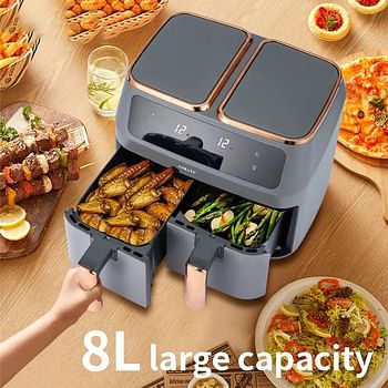 SK-ZG-8030 household air fryer use 8l large capacity touch type 2800w strong power multi-function electric mini oven