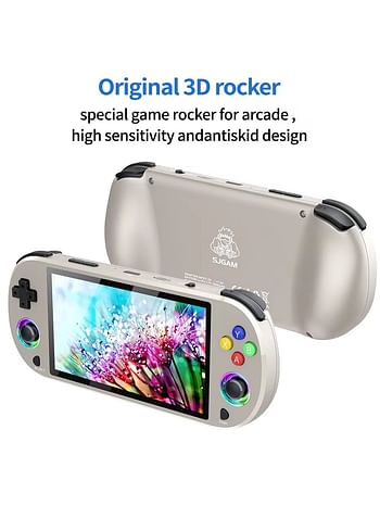 M22 Pro Retro Handheld Game Console 5.0 Inch HD IPS Display, Pocket Video Player