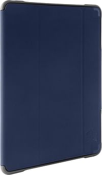 Stm Dux, Rugged Case For Apple Ipad 6Th/5Th Gen (9.7 Inch) - Magnetic Closure-To-Stand, Sleep/Wake Cover, Mil-Spec Drop Tested And Water Resistant - Midnight Blue (Stm-222-160Jw-04)