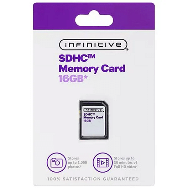 Infinitive Memory Card SDHC 16GB