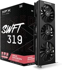 XFX Speedster SWFT 319 AMD Radeon RX 6800 CORE Gaming Graphics Card – 16GB GDDR6, PCI-E 4.0, Triple Fan Cooling