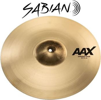 Sabian AAX 16 Inch X-Plosion Crash Cymbal, Brilliant Finish