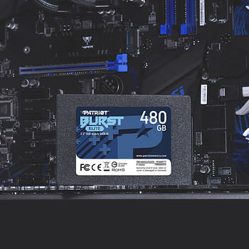 Patriot Burst Elite 2.5" Sata III SSD 480GB (PBE480GS25SSDR)