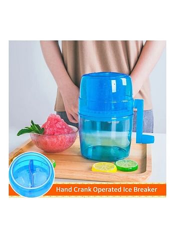 Portable Manual SALA Ice Crusher Shaver Hand Ice Shredding Snow Cone Ice Cream Maker Machine Kitchen Tools