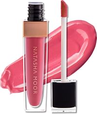 NATASHA MOOR: Molten Matte Liquid Lipstick - Long-Lasting, Hydrating, Matte Finish with Moisturizing Vitamin E - Waterproof, Kiss-Proof, Cruelty-Free - 12-Hour Stay Power - DREAMER