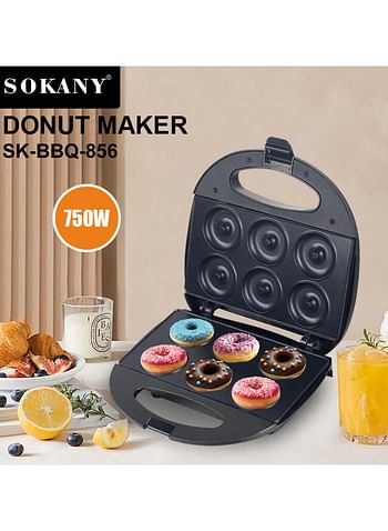 Sokany SK-BBQ-856 Donut Maker portable 750w double-sided heating household multifunctional cake maker