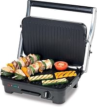 Kenwood HGM50 Electric Contact Healthy Grill 1800 Watt Silver/Black