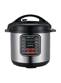 sokany 2403 High Quality Household Electric Pressure Cooker Stainless Steel Multi 6L Capacity Pressure Pot Cookers