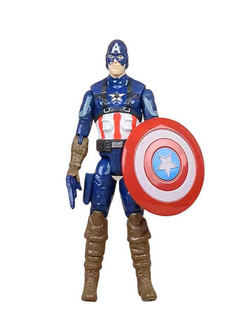 6 Pieces Super Hero Action Figures Inspired Model Collectible Toys For Kids Birthday Cartoons Cake Topper Theme Party Supplies  MRVL 16CM