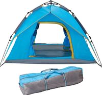 Easy Set-up Tents, Hand Set Up Camping Tent, Multifunctional and Detachable for use 4 Venting, Design Automatic Instant Tent Outdoor Waterproof (Multicolour)