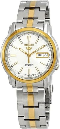 Seiko 5 Automatic White Dial Men's Watch SNKL84K1