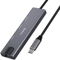 Netac LK-HC031 4 في 1 Type-C محطة إرساء متعددة الوظائف USB C Hub