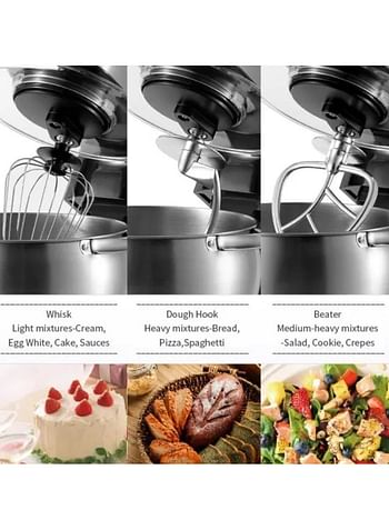 SOKANY SK-624 Multifunctional Portable Mixer Dough Mixer Dough Kneading Mixer 1800 W