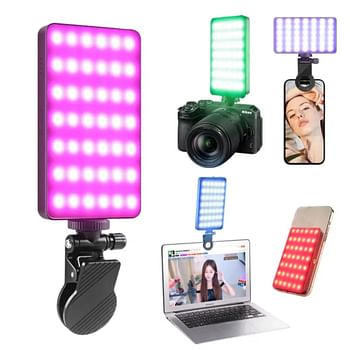 LUZ DE Mobile Camera Universal RGB LED M20 - Black