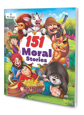 151 Moral Stories Book Creative Learning and Educational Toy