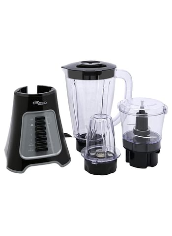 Super General 3-In-1 Blender, 400 Watts Power Mixer, 10 Speed Control With Pulse Function SGBG-40-D