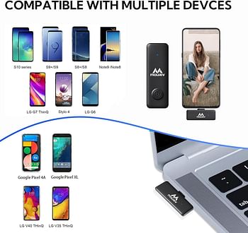 Mouriv 2.4GHZ Wireless Microphones for USB Type-C Android Devices System