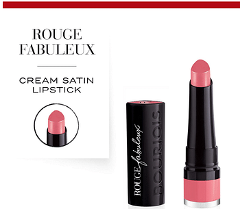 Bourjois Rouge Fabuleux Lipstick, Perlimpinpink (#07)