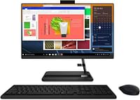 Lenovo Ideacentre Aio 3 27Itl6 All In One Desktop Intel Core I5-1135G7 27" Fhd Display 8GB Ram 512GB SSD INTEL Win11 Black