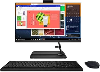 Lenovo Ideacentre Aio 3 27Itl6 All In One Desktop Intel Core I5-1135G7 27" Fhd Display 8GB Ram 512GB SSD INTEL Win11 Black