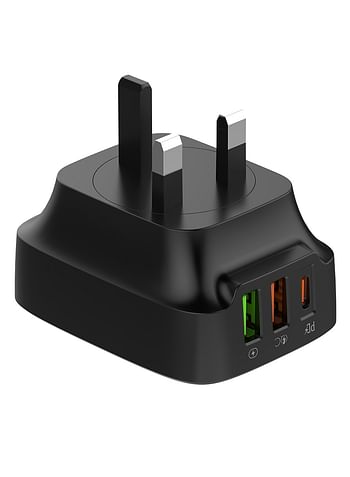 LDNIO 33W Super-Fast Charging Dual USB-A & PD Charger