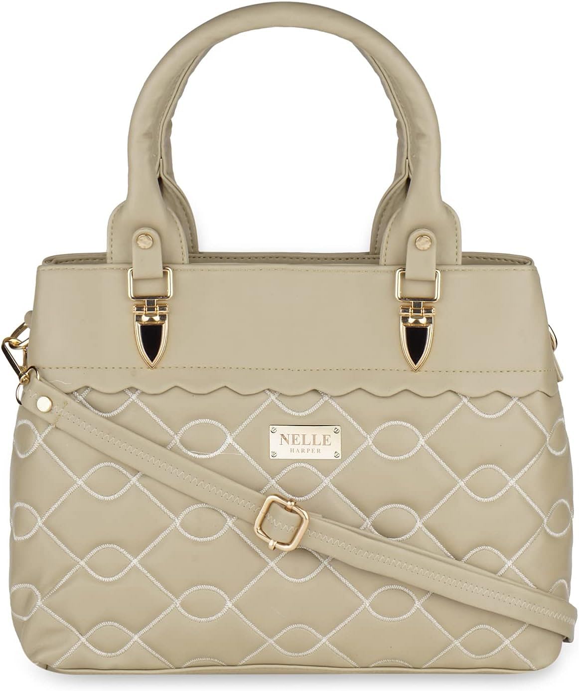 Nelle Harper Women's Western1 Handbag One Size - Taupe