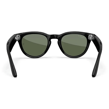 Rayban Meta Headliner Sunglasses Shiny Black / Polar G15 - Green