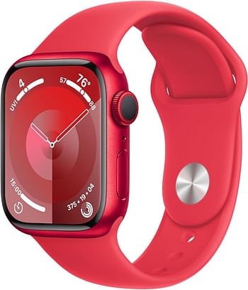 Apple Smart Watch Series 9 41MM/SM (GPS) (MRXG3LL/A) Red Aluminum / Red