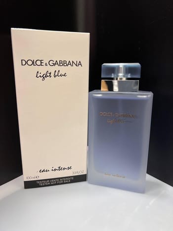Tester Dolce Gabbana Deep Blue Dolce Gabbana Light Blue Eau