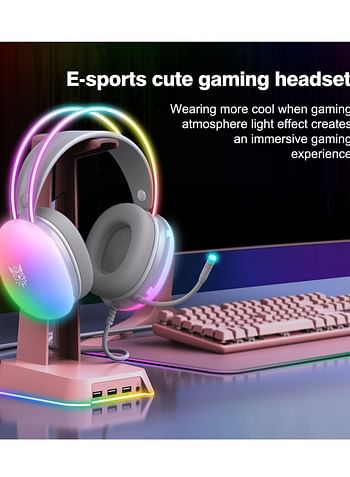 onikuma X25 Gaming Headset Over-Ear Gaming Wired Headphones with Mic for PS4/PS5/XOne/XSeries/NSwitch/PC